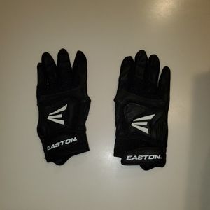 Black Easton Batting Gloves